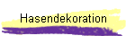 Hasendekoration